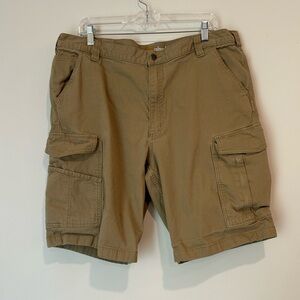 Carhartt Men’s 40 Khaki Cargo Shorts